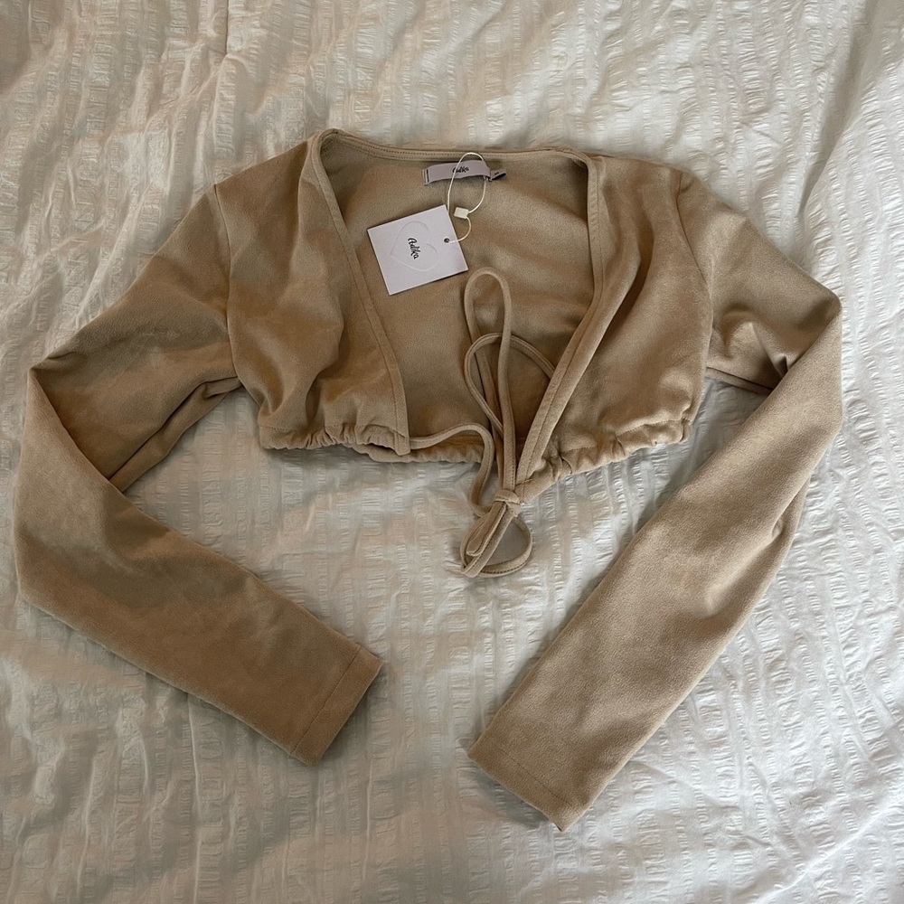 Adika suede top